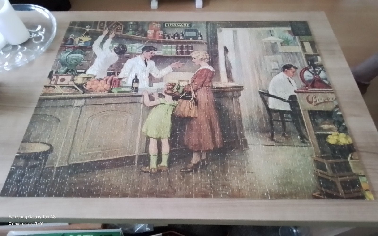 Vara Puzzel 1200 stukjes/Compleet/80x60 cm, kruidenier, Ophalen of Verzenden, 500 t/m 1500 stukjes, Gebruikt, Legpuzzel