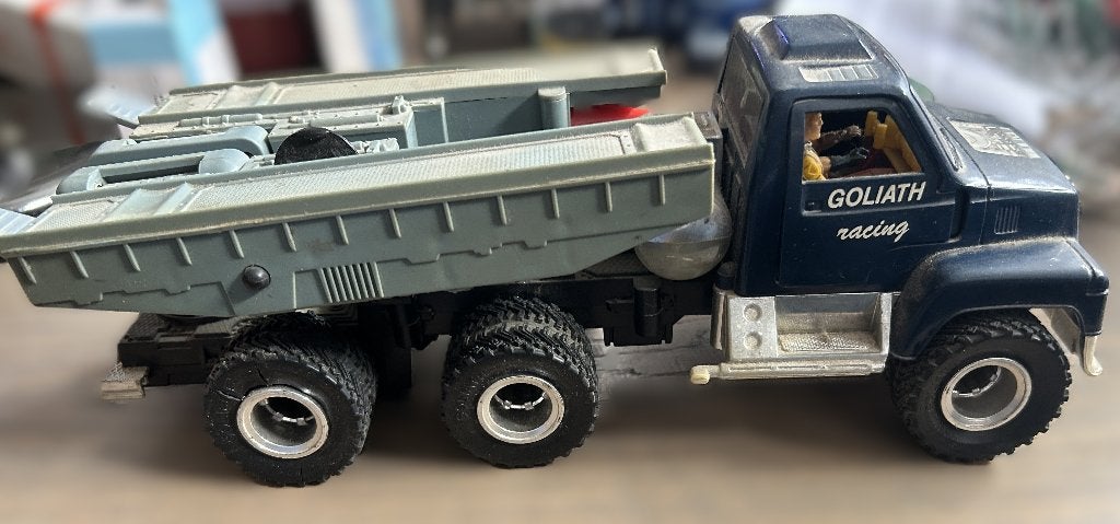 Kenner M.A.S.K. Goliath (1987) – Goliath Racing Truck & Car, Verzamelen, Ophalen of Verzenden, Gebruikt