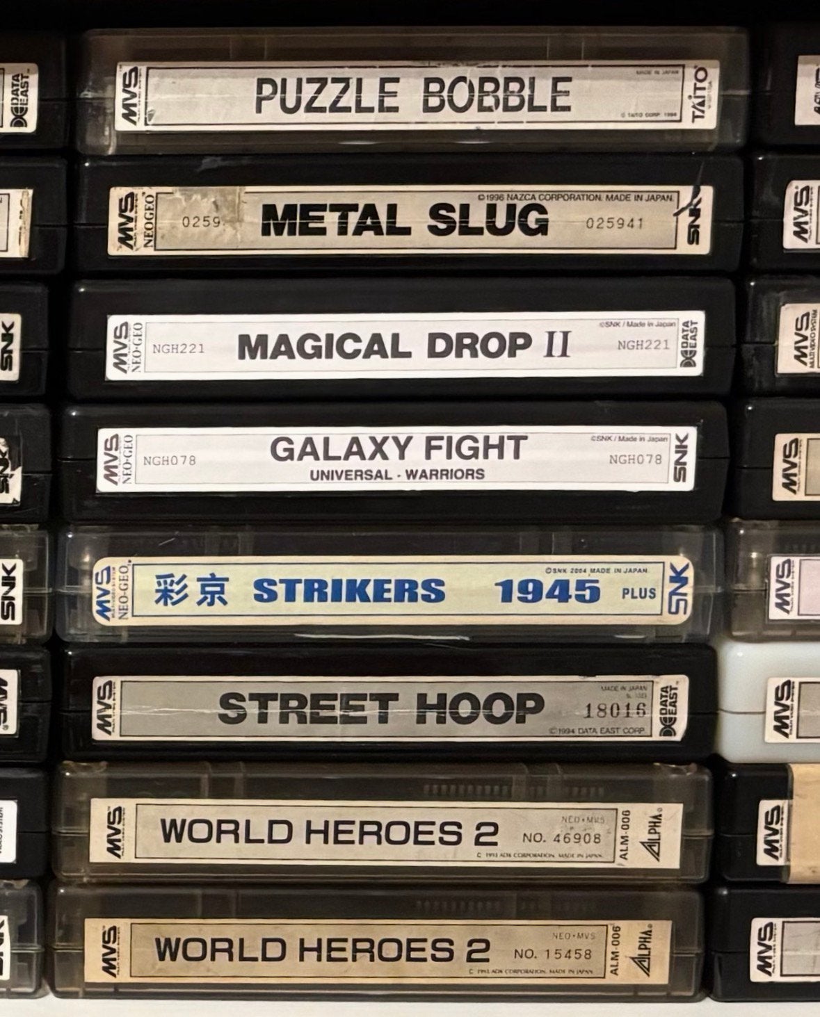 Neo Geo MVS cartridges – diverse originele titels! (deel 2), Gebruikt, Overige genres, 2 spelers, Ophalen of Verzenden