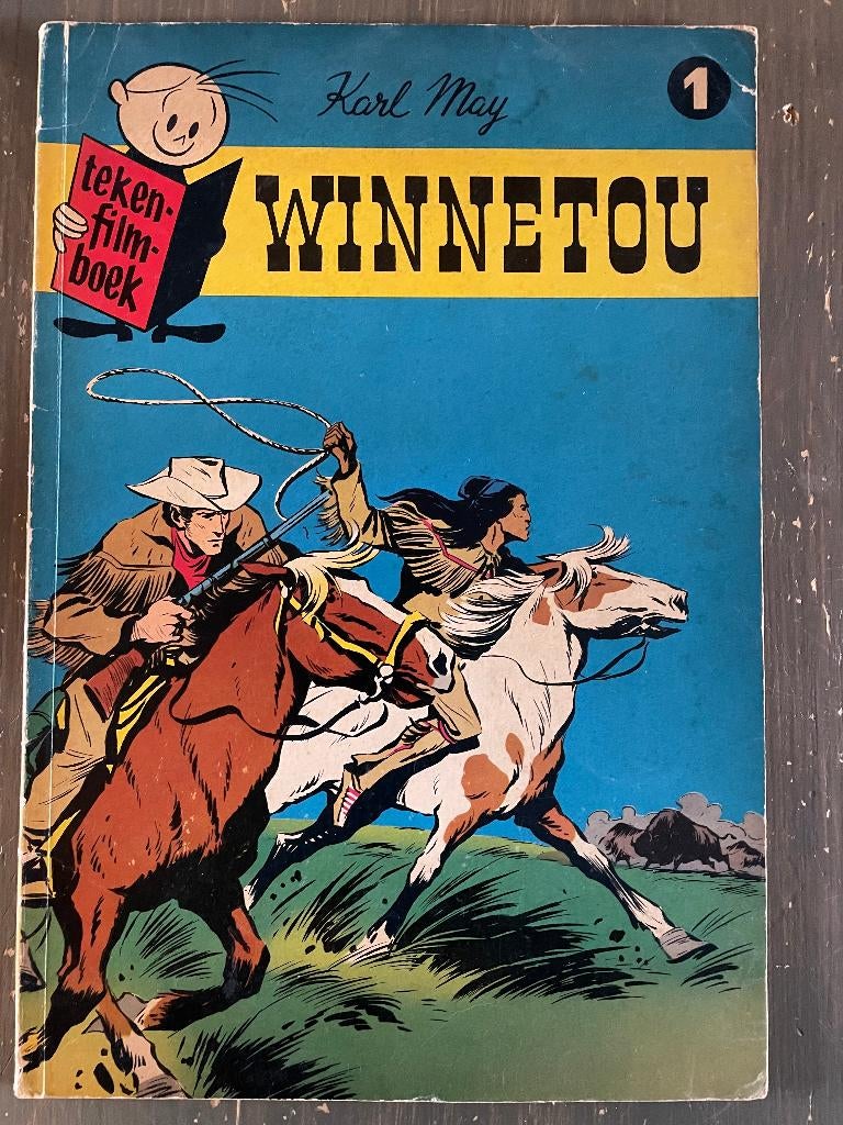 Winnetou teab, Eén stripboek, Ophalen of Verzenden, Gelezen