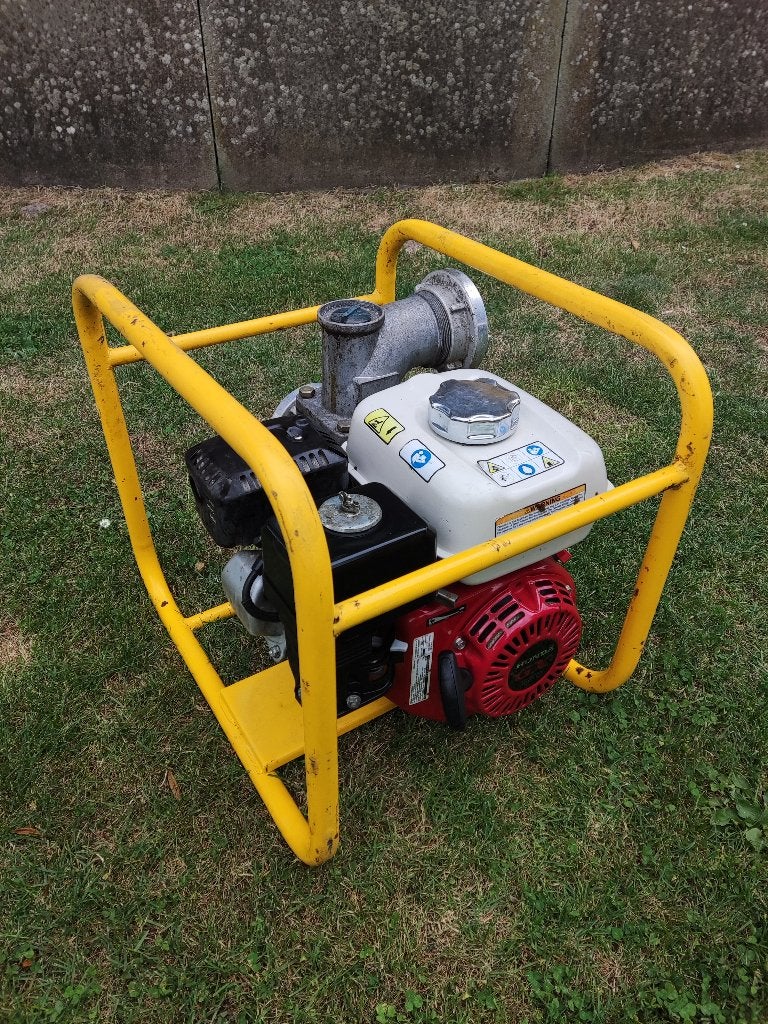 Wacker Neuson waterpomp (type PG3, Honda GX160 motor, etc.), Gebruikt, Wacker Neuson, Ophalen of Verzenden, Handmatig