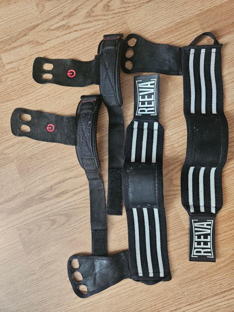 Reeva Wrist Wraps en Extra Wrist Tape voor Gym, Ophalen of Verzenden, Nieuw