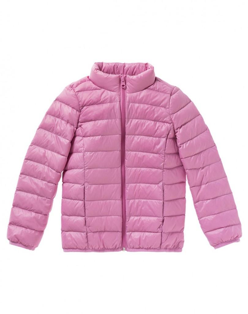 Roze Benetton tussenjas dons jas meisjesjack maat 146 XL, Kinderen en Baby's, Meisje, Nieuw, Ophalen of Verzenden, Benetton