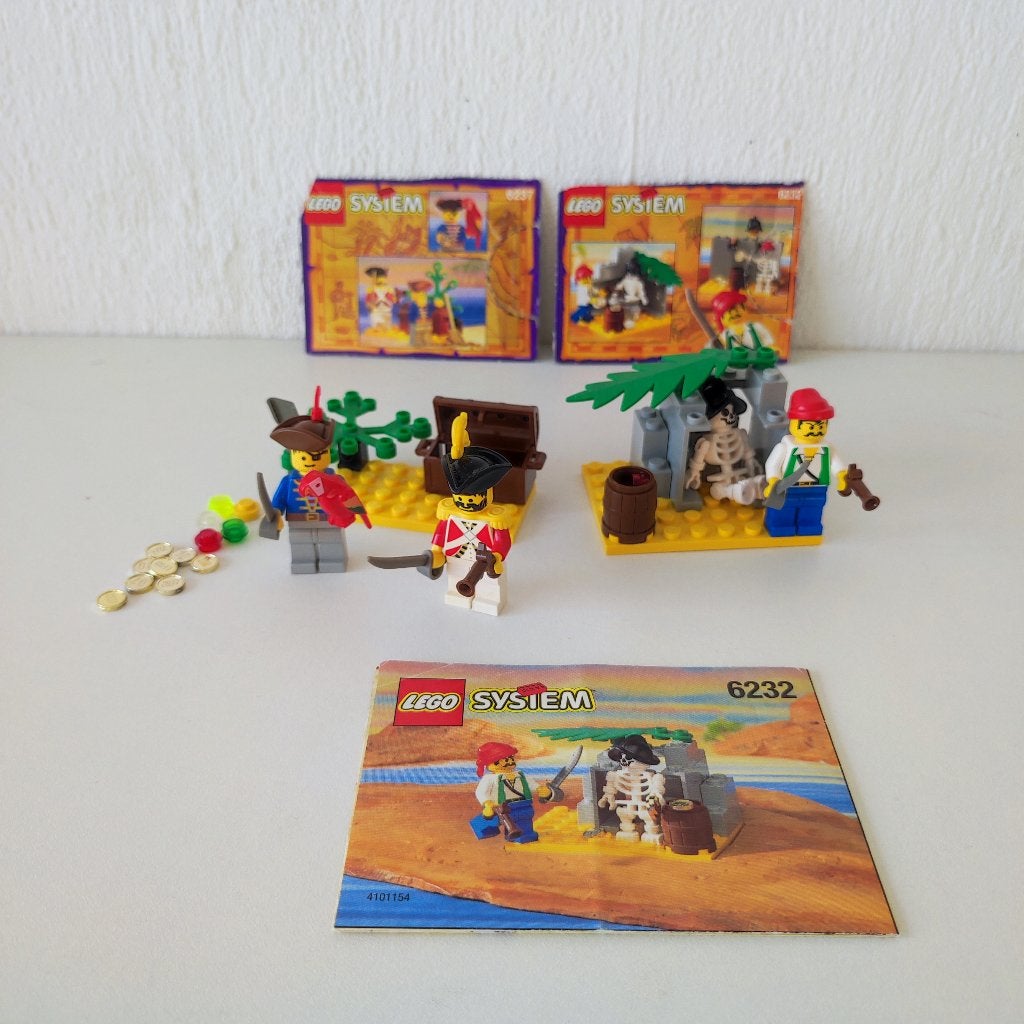 Lego Pirates Set I Bundle: 6232 & 6237, Kinderen en Baby's, Speelgoed | Duplo en Lego, Lego, Zo goed als nieuw, Compleet, Complete set