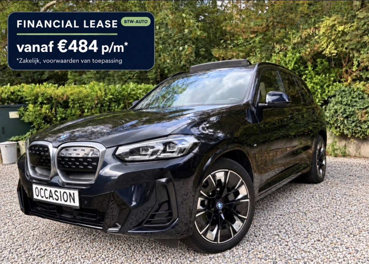BMW iX3 M-Sport | 95,5% SoH | AVILOO | Pano | HUD | H/K|Trek, Auto's, Automaat, Achterwielaandrijving, 750 kg, Zwart