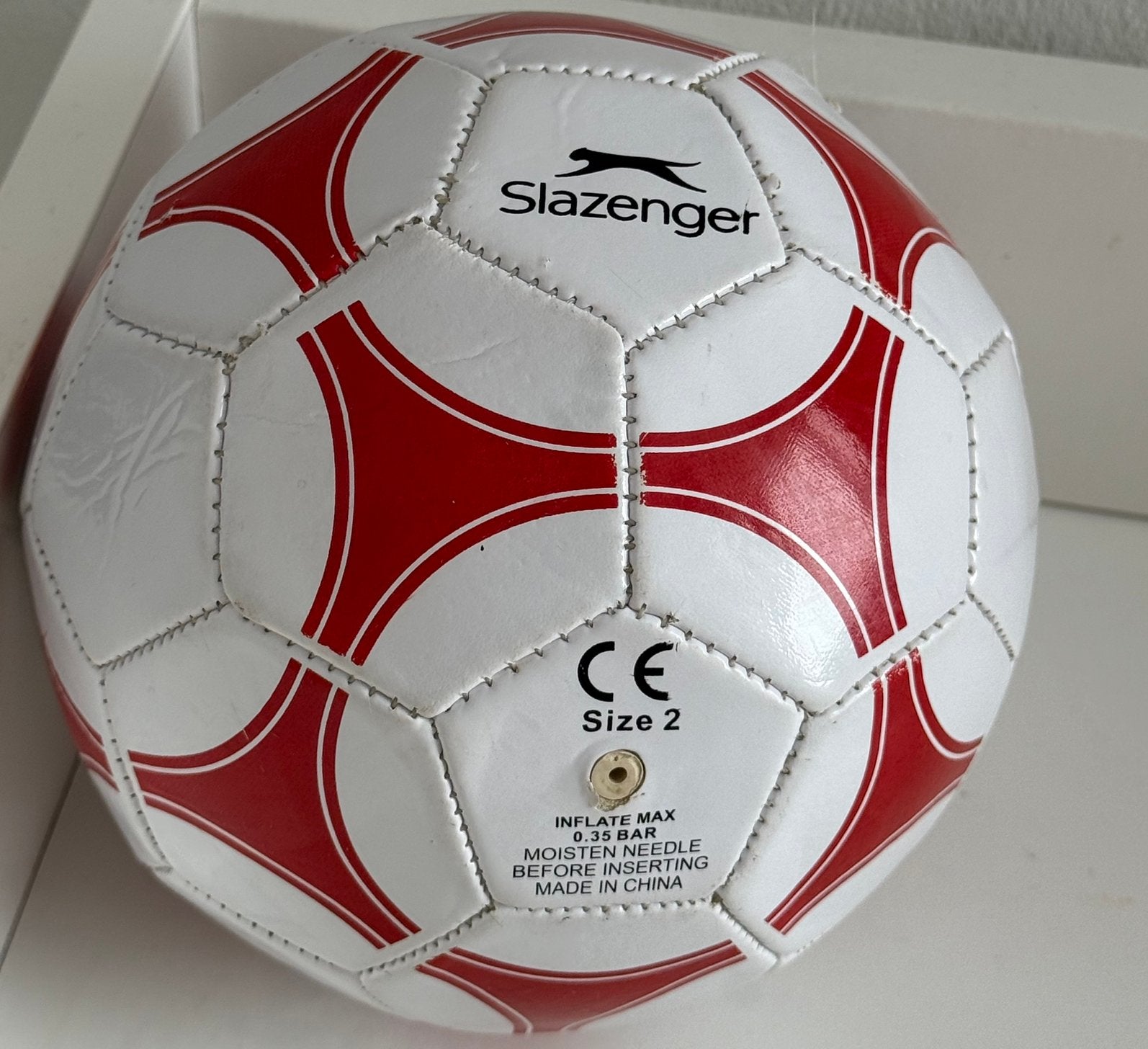 Slazenger mini-voetbal, Maat XS of kleiner, Ophalen, Zo goed als nieuw, Bal