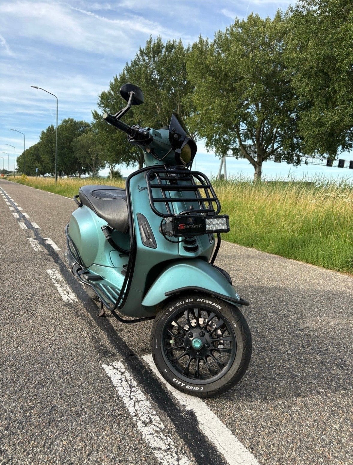 Vespa Sprint 2017 80cc, Ophalen of Verzenden, Gebruikt, Vespa S