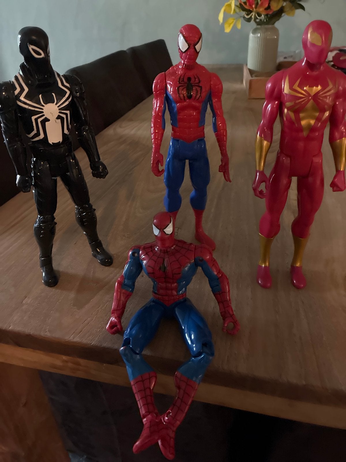 Spiderman actiefiguren set - 4 stuks, Ophalen of Verzenden, Gebruikt
