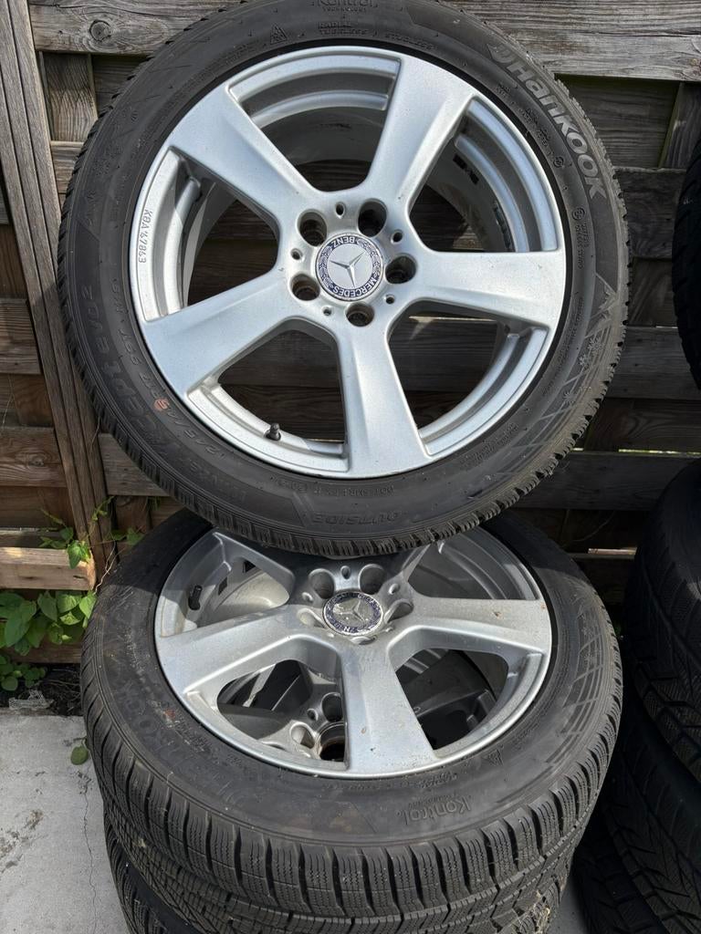Mercedes E Winterset Hankook Winter concept evo 2 7,5mm, Auto-onderdelen, Banden en Velgen, 245 mm, Duistland, Banden en Velgen