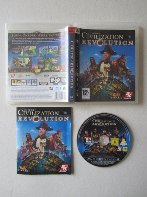 PS3 * Civilization revolution * Playstation 3, Spelcomputers en Games, Games | Sony PlayStation 3, 1 speler, Ophalen of Verzenden