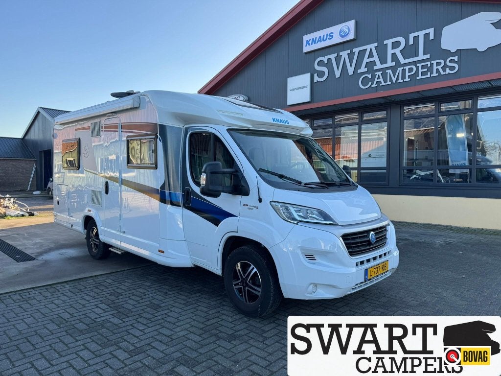 Knaus Sky TI 650 MF, Zeer compleet, GRATIS STALLING, Caravans en Kamperen, Campers, Standaard zit, Fiat, 6 tot 7 meter, Bedrijf