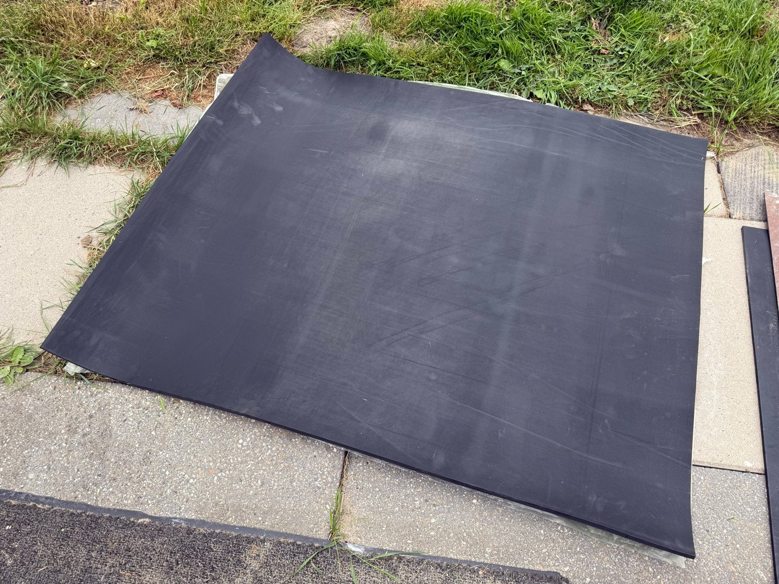 Nieuw EPDM rubber 10mm dik - 120x100cm, Overige materialen, Nieuw, Minder dan 5 m², Ophalen