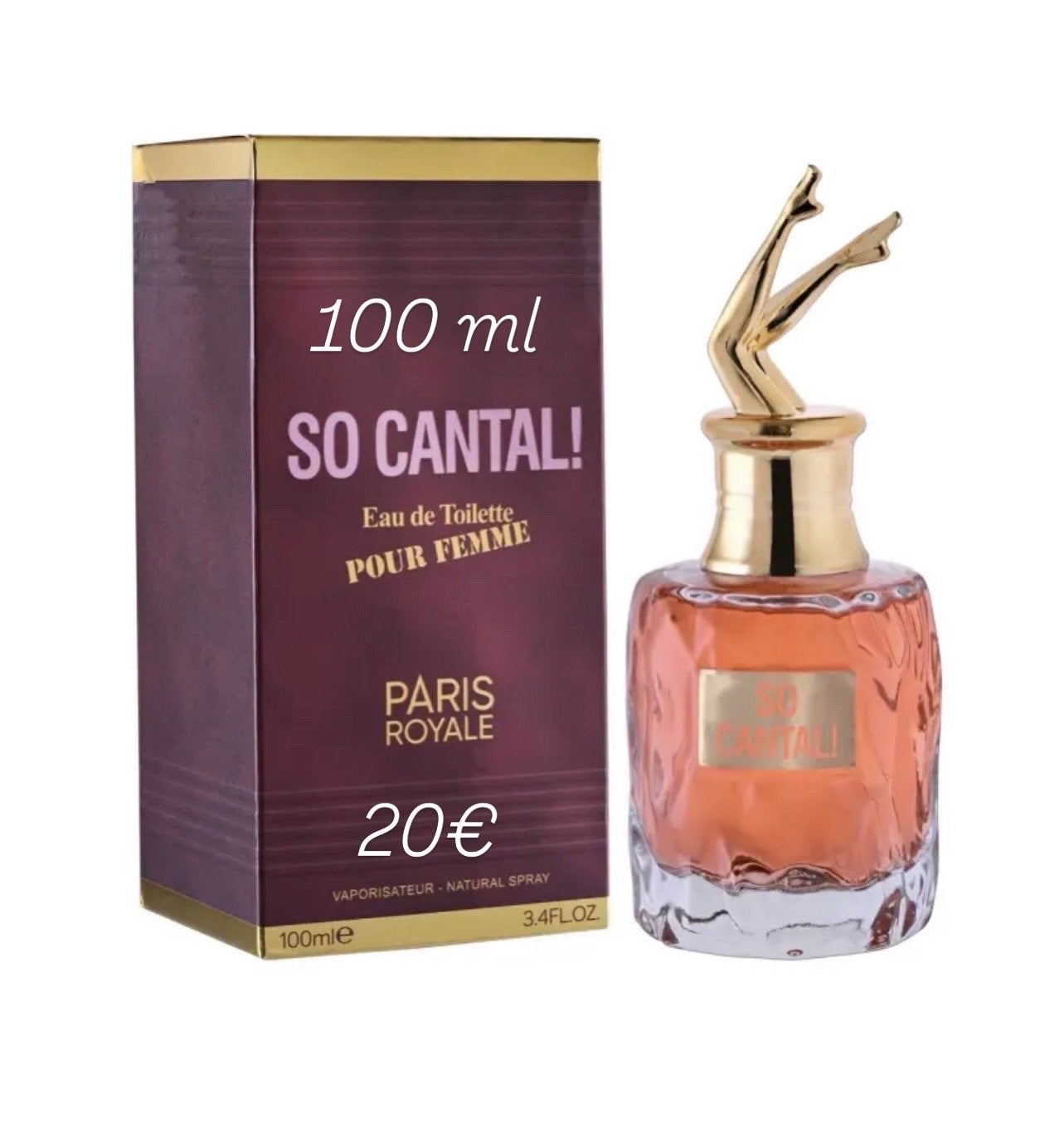 Paris Royale Parfums - Diverse geuren, 100ml, Verzenden, Nieuw