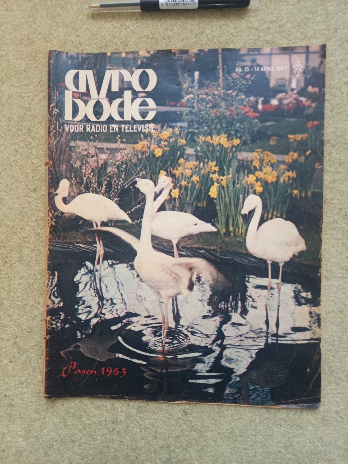 cover AVRO BODE - Pasen april 1963, Verzamelen, Verzenden