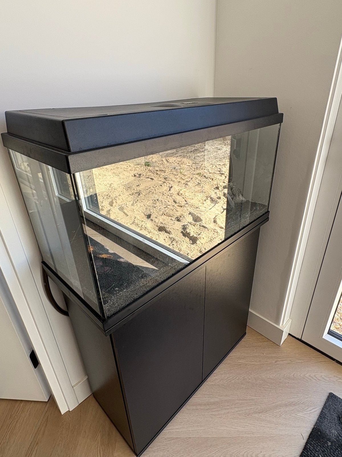 Juwel aquarium 110L, Ophalen