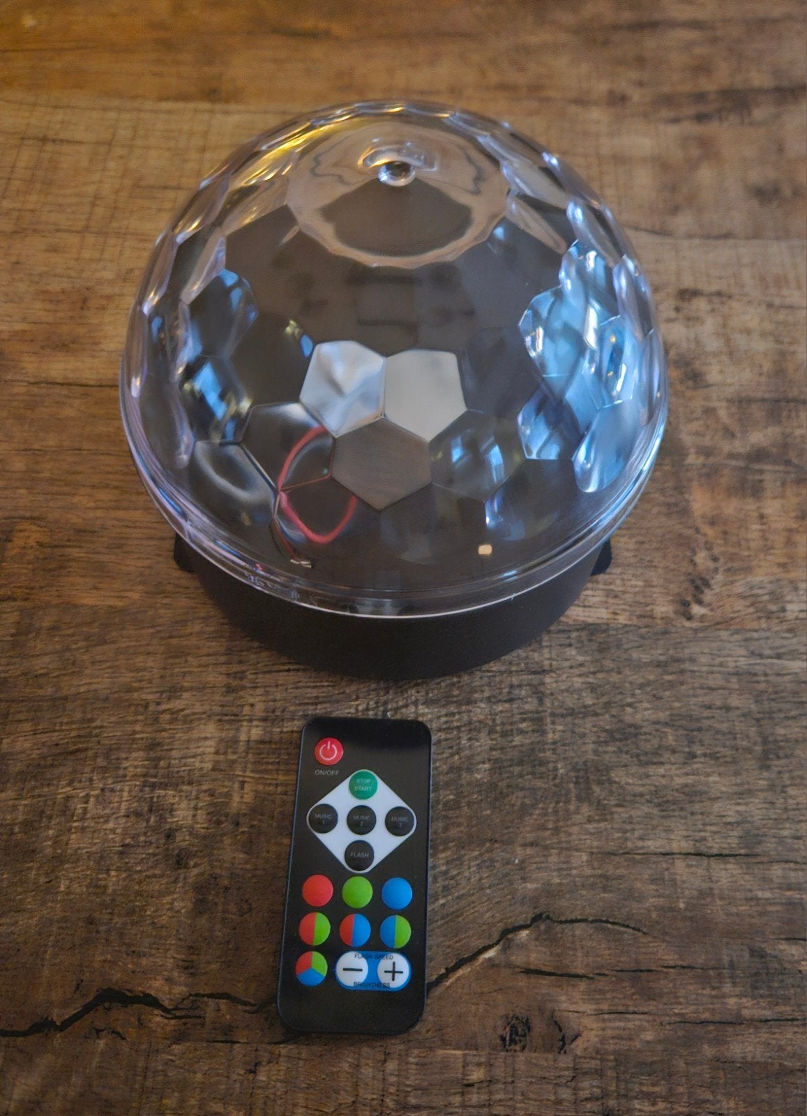 DISCOLAMP MET AFSTANDSBEDIENING, Ophalen of Verzenden, Nieuw, Feestartikel