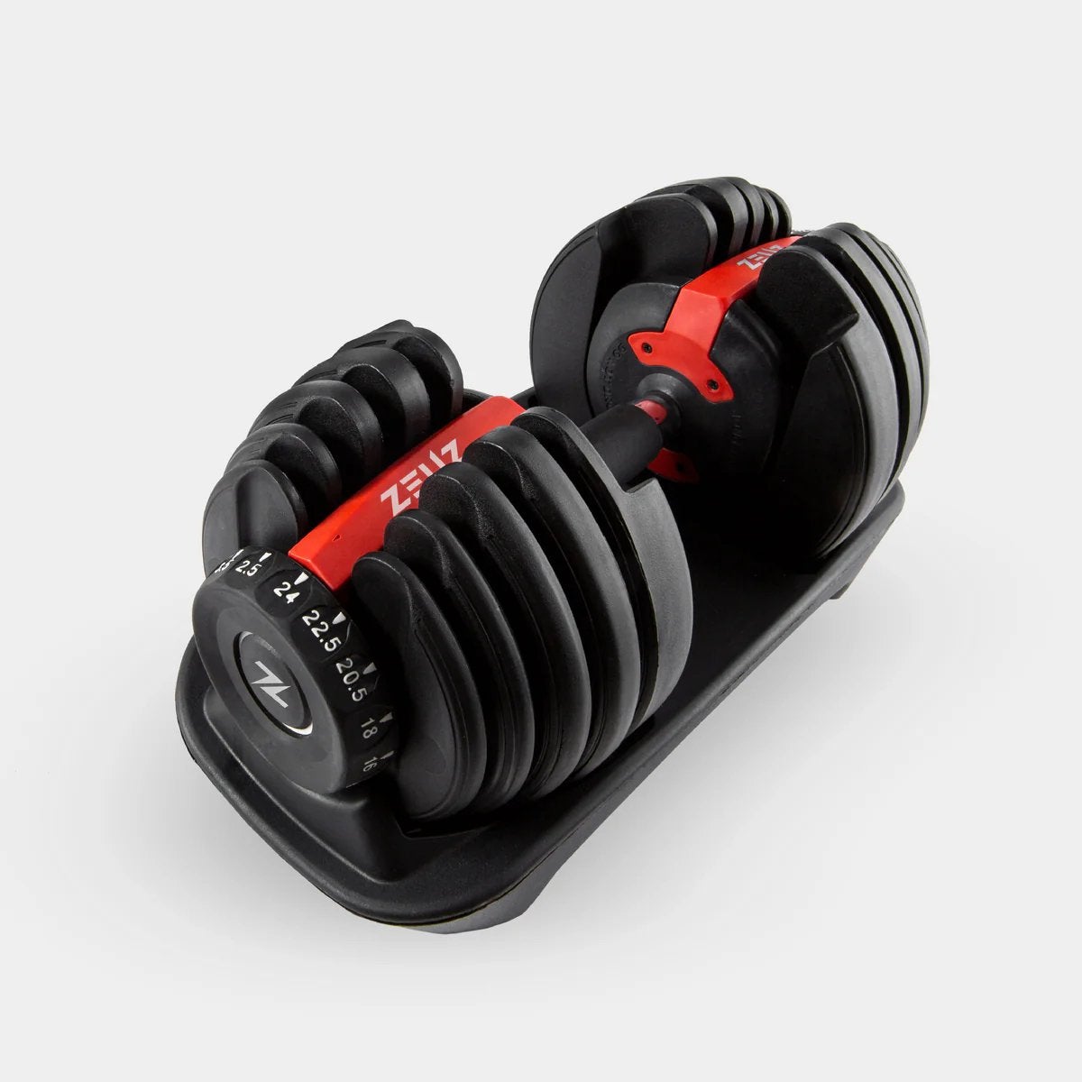 NIEUW ZEUZ verstelbare dumbells 2,5 tm 24kg, Ophalen, Nieuw, Dumbbell