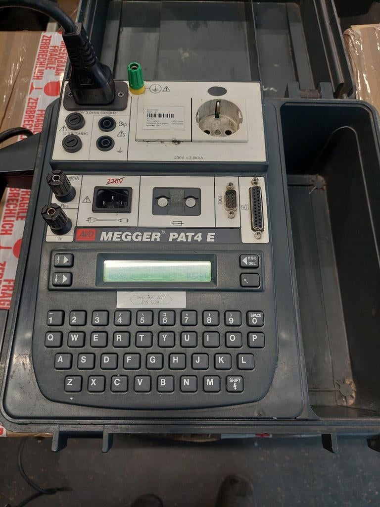 Nr7 Megger NEN 3140 PAT4E Tester - Goed Werkend, Ophalen of Verzenden, Gebruikt