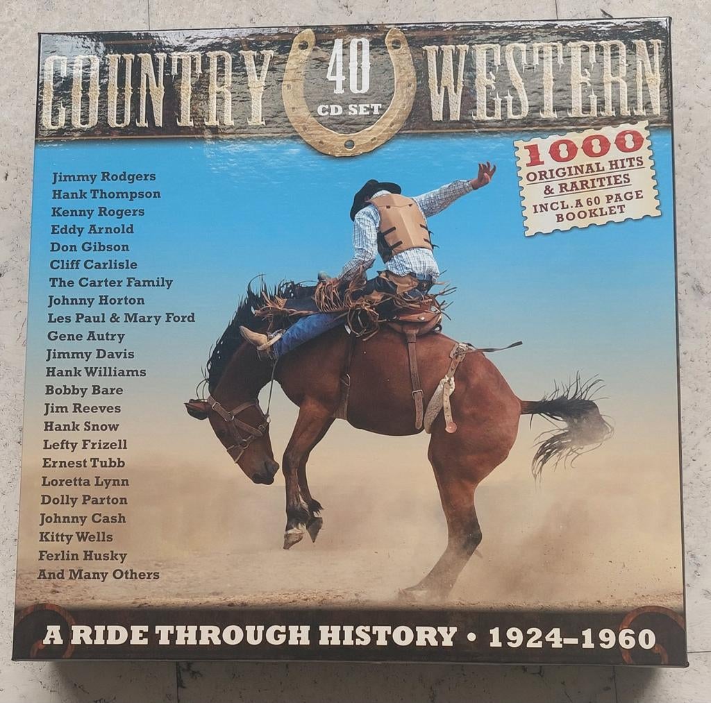 Country & Western 40 cd box, Ophalen of Verzenden, Zo goed als nieuw, Overige formaten