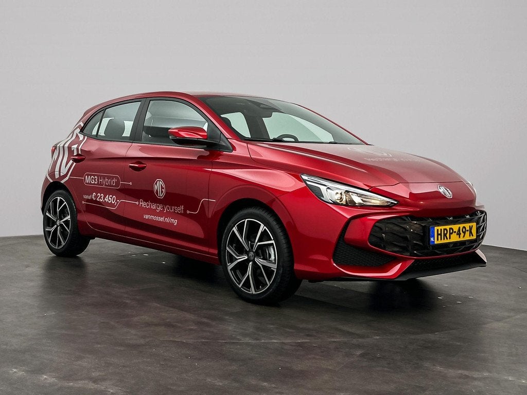 MG 3 1.5 Hybrid+ Aut. Standard | 17'' Velgen | Camera | Appl, Auto's, MG, 12 maanden, Stof, 1498 cc, 4 cilinders