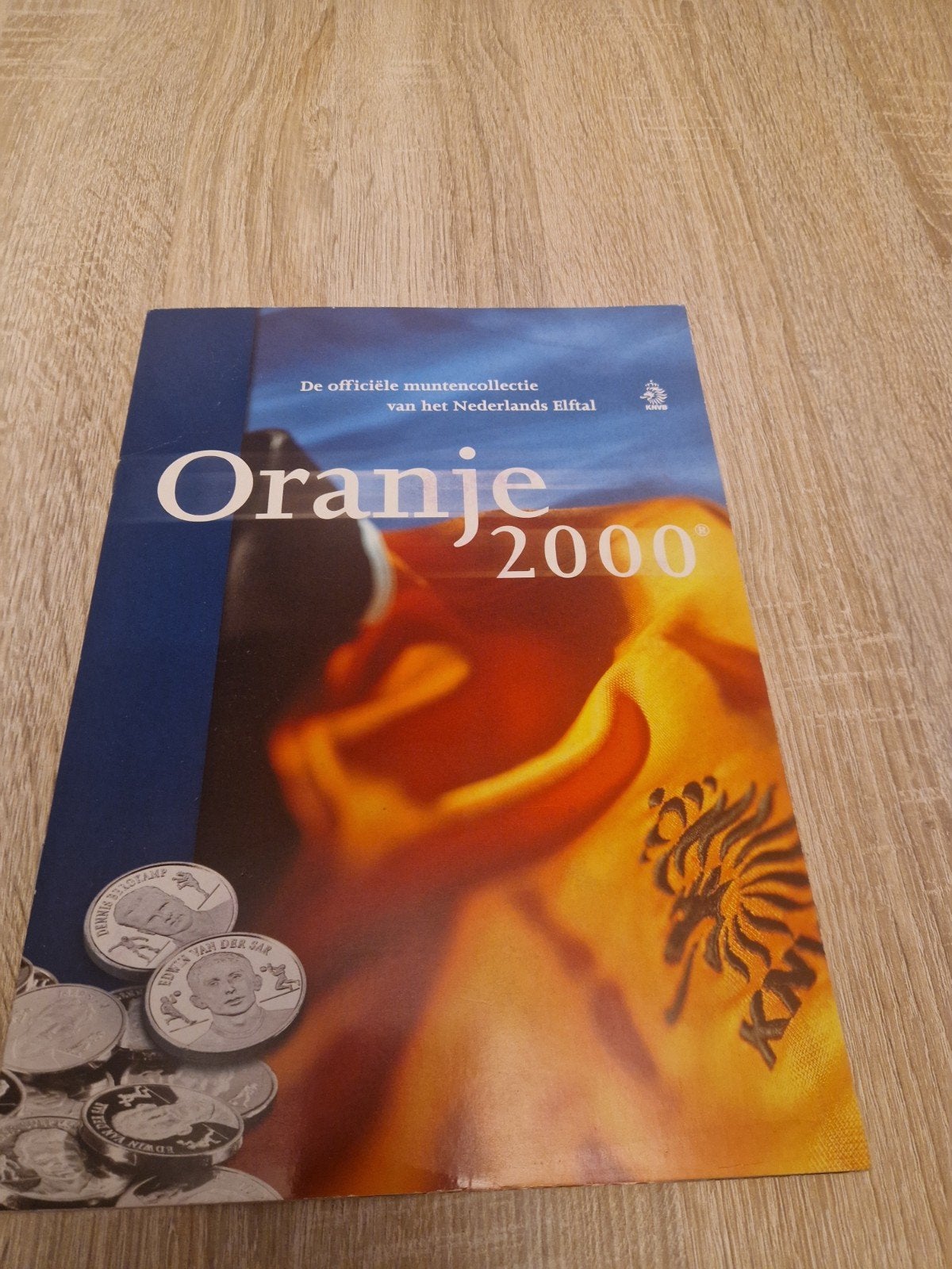 Oranje 2000 officiële muntencollectie Nederlands Elftal, Ophalen of Verzenden, Koningin Beatrix