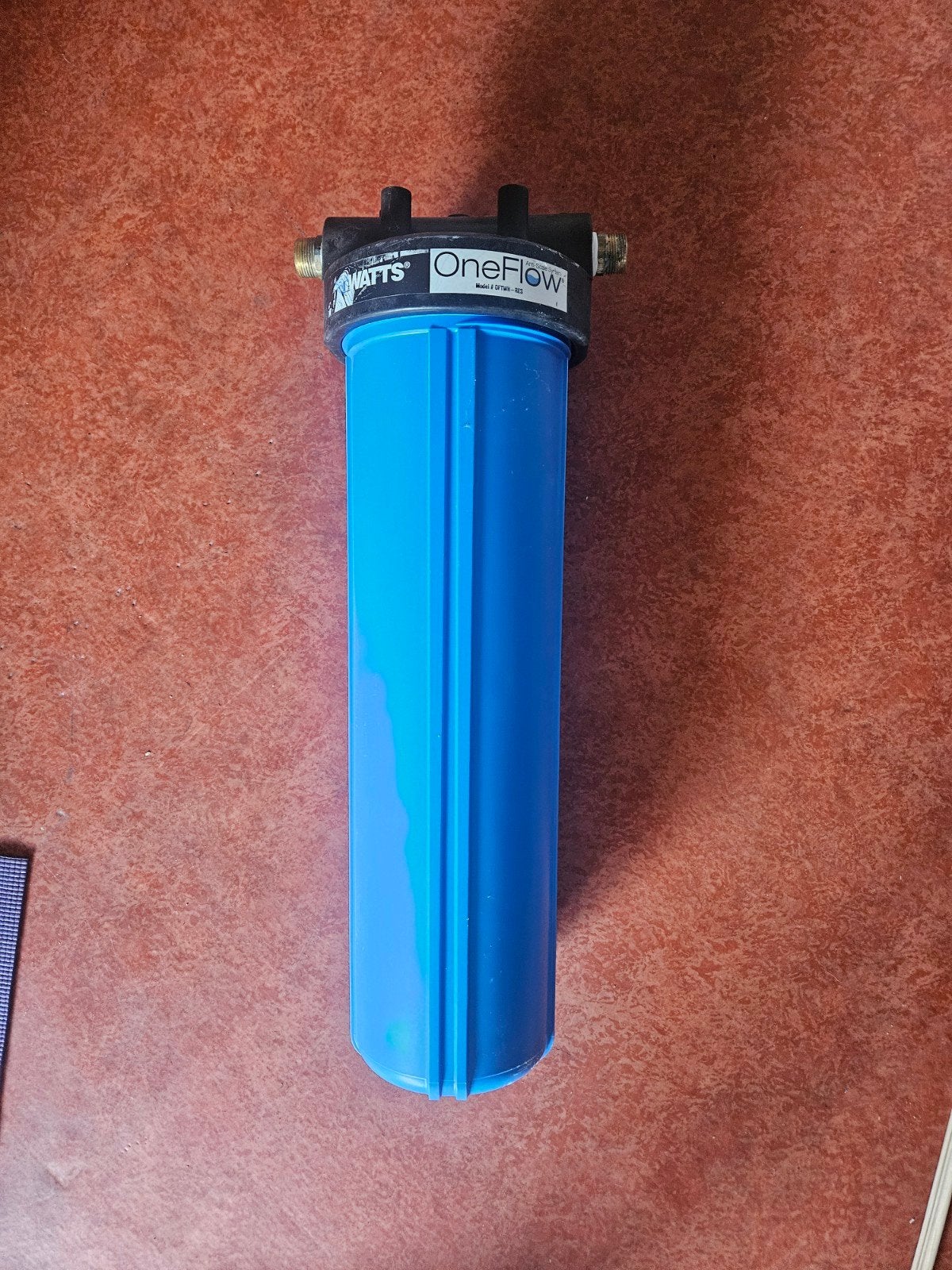 Watts OneFlow 23 liter waterfilterhuis (zonder cartridge), Ophalen of Verzenden, Gebruikt