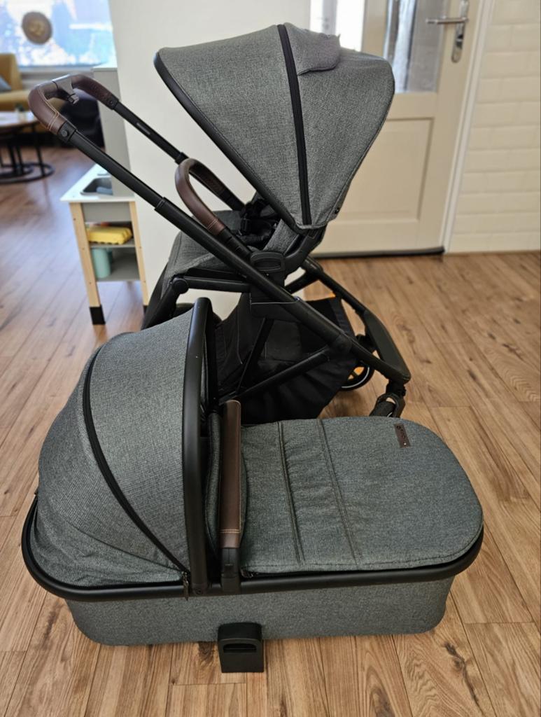 Qute kinderwagen, Overige merken, Ophalen of Verzenden, Combiwagen, Verstelbare duwstang