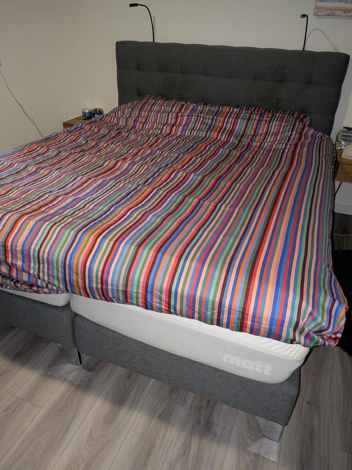 Boxspring, Ophalen, Gebruikt, Tweepersoons, 180 cm