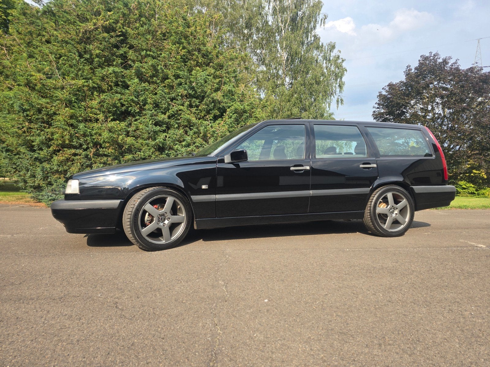VOLVO 850 Turbo, Auto's, Volvo, Zwart, Zwart, Leder, Handgeschakeld