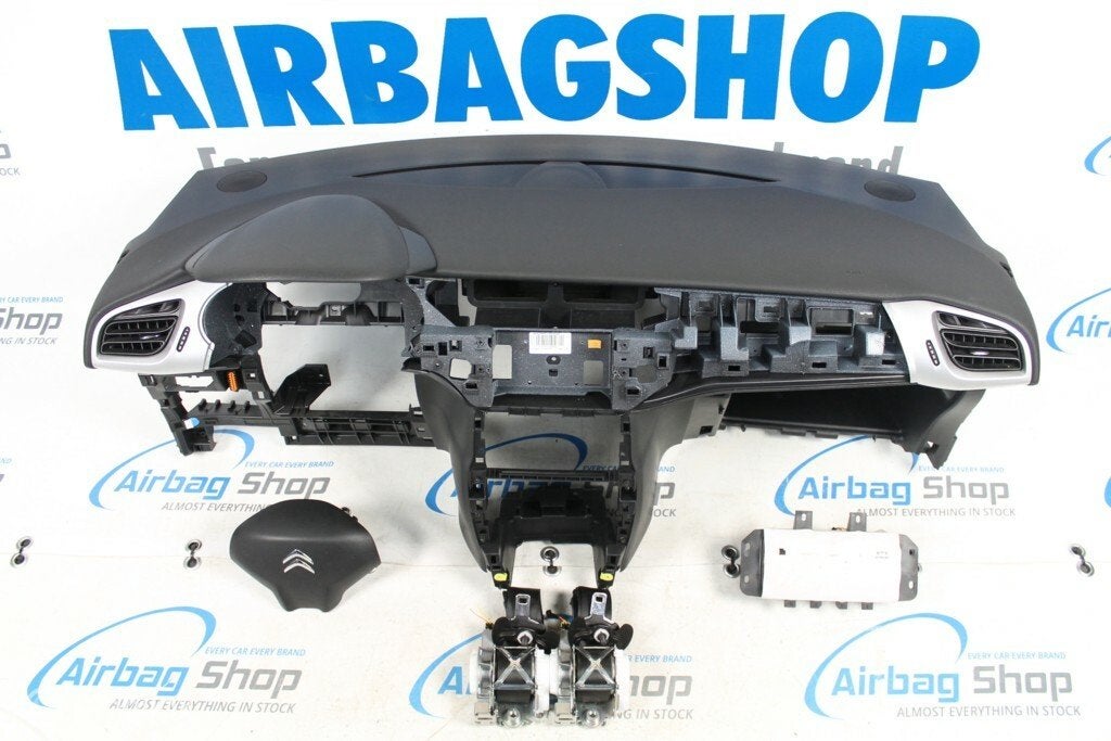 Airbag set - dashboard zwart Citroen C3 (2009-2016)