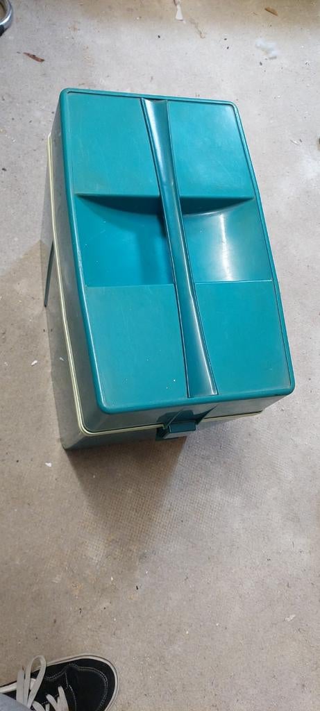 Vintage Koelbox - Retro Design voor Picknicks en Uitjes, Ophalen of Verzenden, Gebruikt, Koelbox, Koelelement
