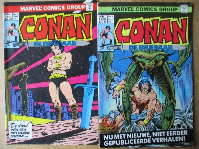 adv8257 conan de barbaar, Eén comic, Ophalen, Gelezen, Overige gebieden