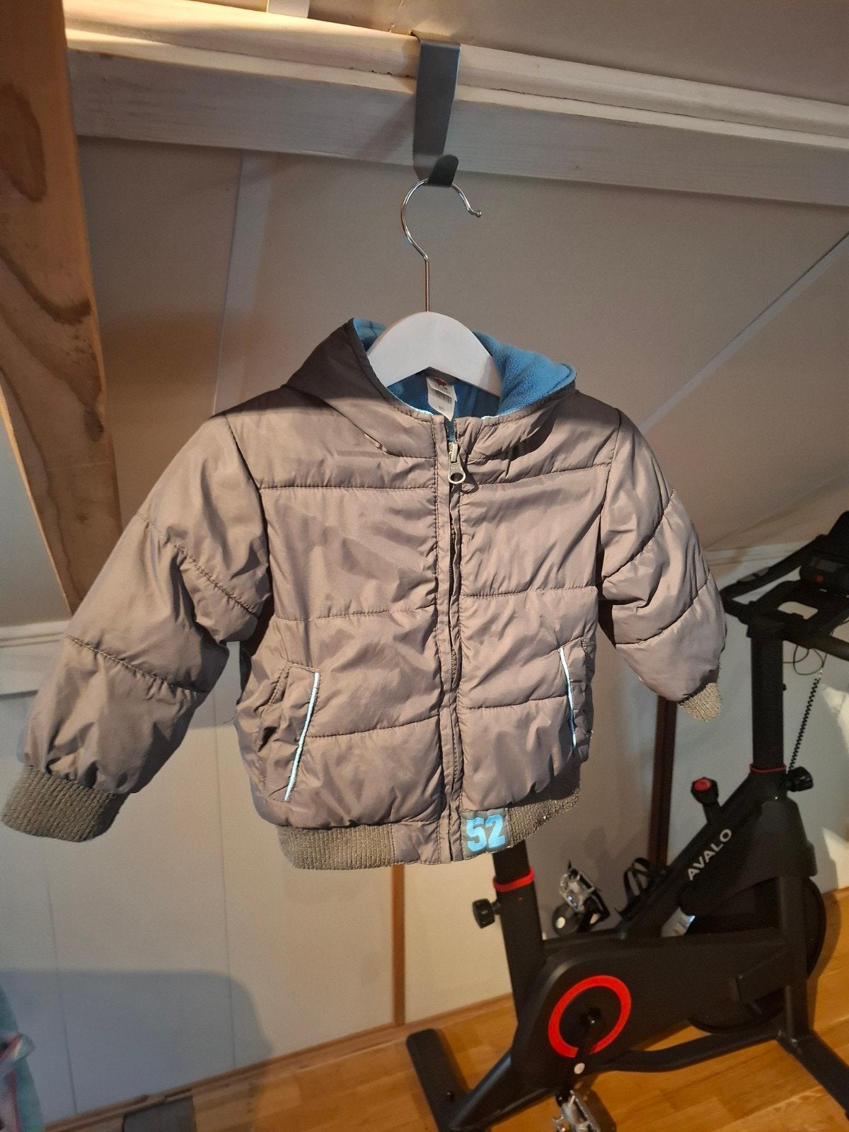Grijze winterjas maat 80, Ophalen of Verzenden, Gebruikt, Jongetje, Jasje