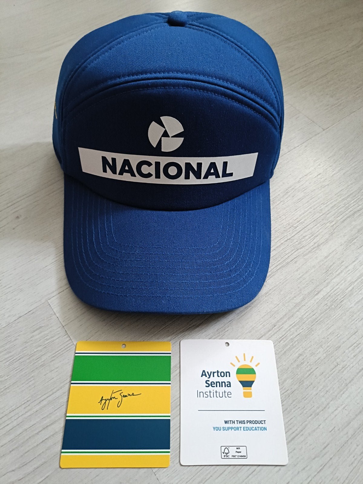 Ayrton Senna Nacional pet - Nieuw met labels, Ayrton Senna, Nieuw, Pet, One size fits all