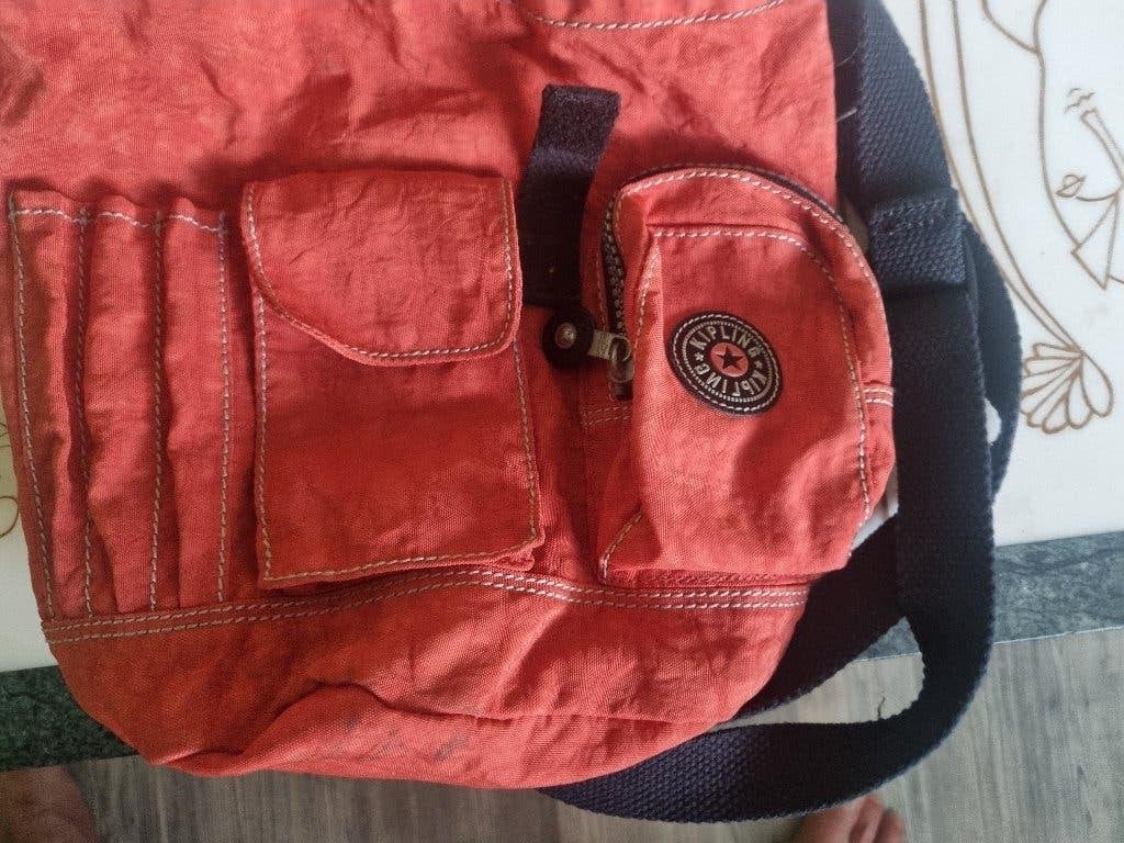 kipling rugtas met aapje, Sieraden, Tassen en Uiterlijk, Tassen | Rugtassen, Ophalen, Kipling, 30 tot 45 cm