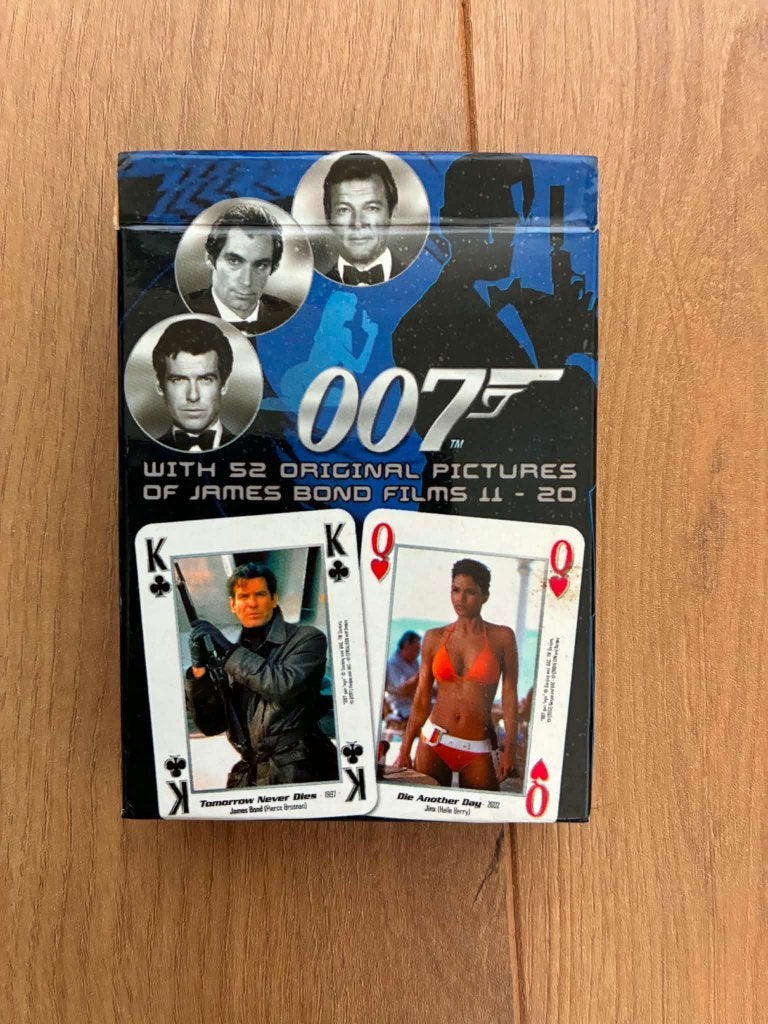 limited edition kaartspel James Bond 007, Ophalen of Verzenden, Zo goed als nieuw, Film, Overige typen