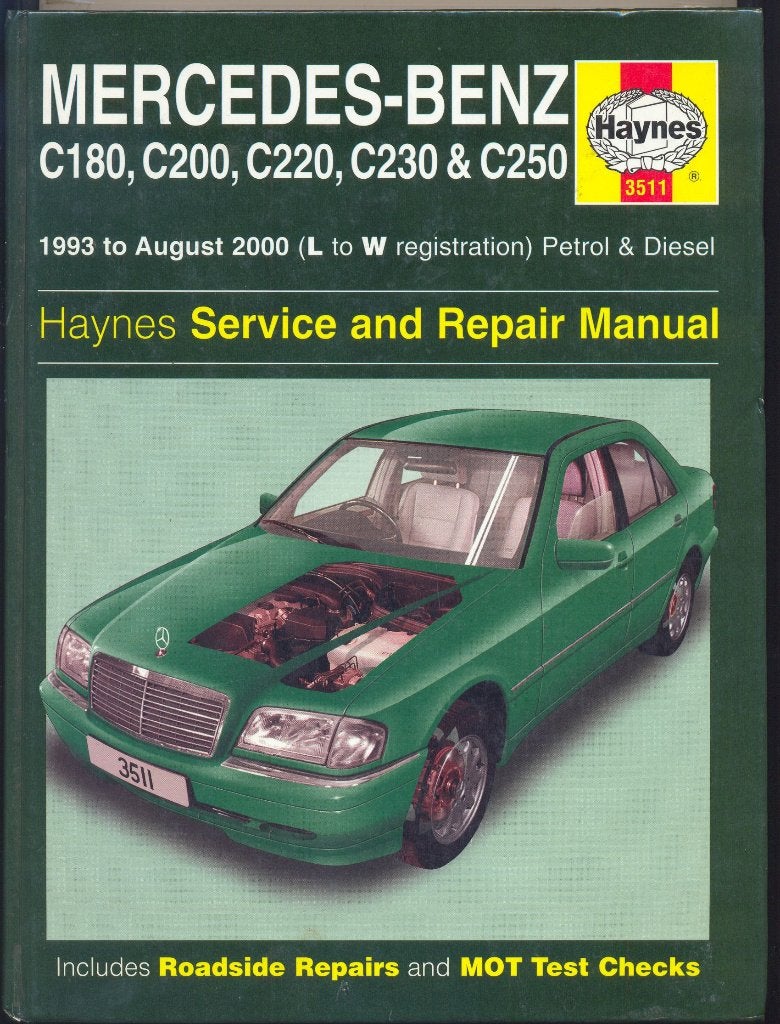Mercedes-benz C-class 1993-2000 Service And Repair Manual, Ophalen of Verzenden