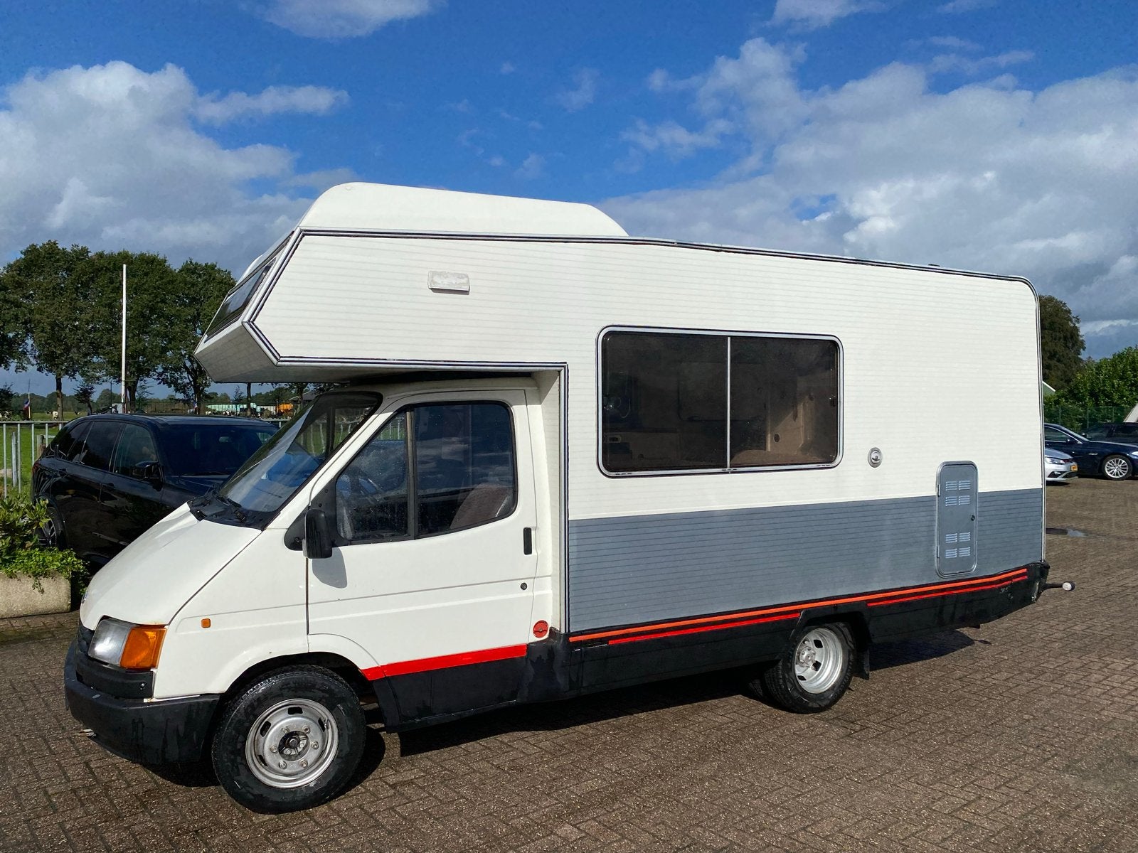 , ford transit 130D kampeerwagen, Ophalen of Verzenden