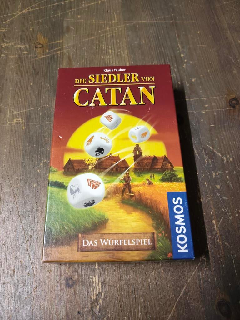 Die Siedler von Catan: Het dobbelspel - Kosmos, Gebruikt, Ophalen of Verzenden, Een of twee spelers, Kosmos
