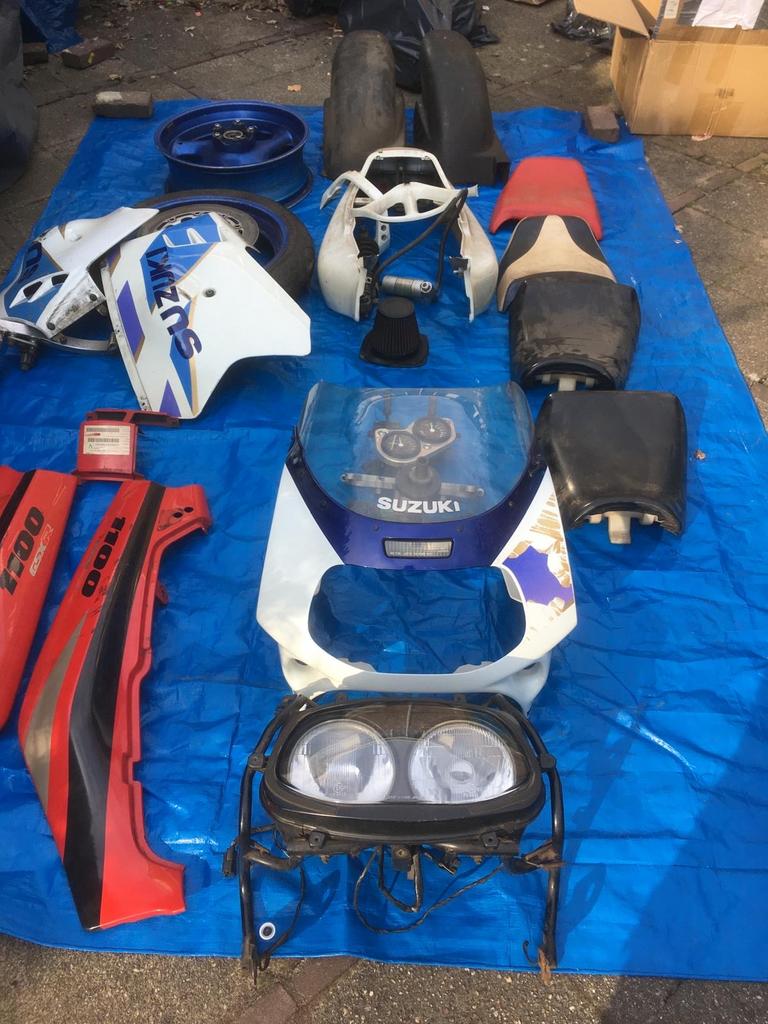 Suzuki GSXR  1100 1992/1993 - Diverse onderdelen, Ophalen of Verzenden, Gebruikt