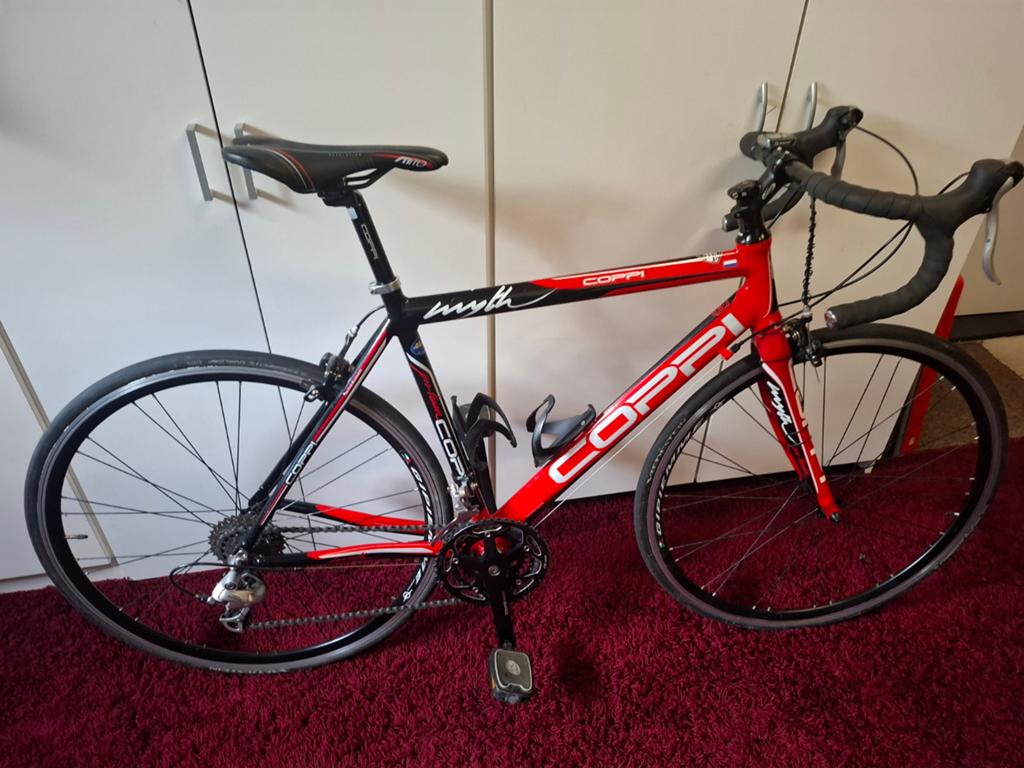 Coppi racefiets, Gebruikt, Aluminium, Meer dan 20 versnellingen, 53 tot 57 cm