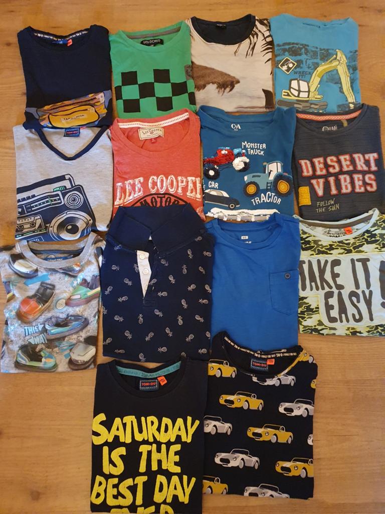 Diverse jongens shirts maat 116/122 en groter, Ophalen of Verzenden, Gebruikt, Jongen, Shirt of Longsleeve