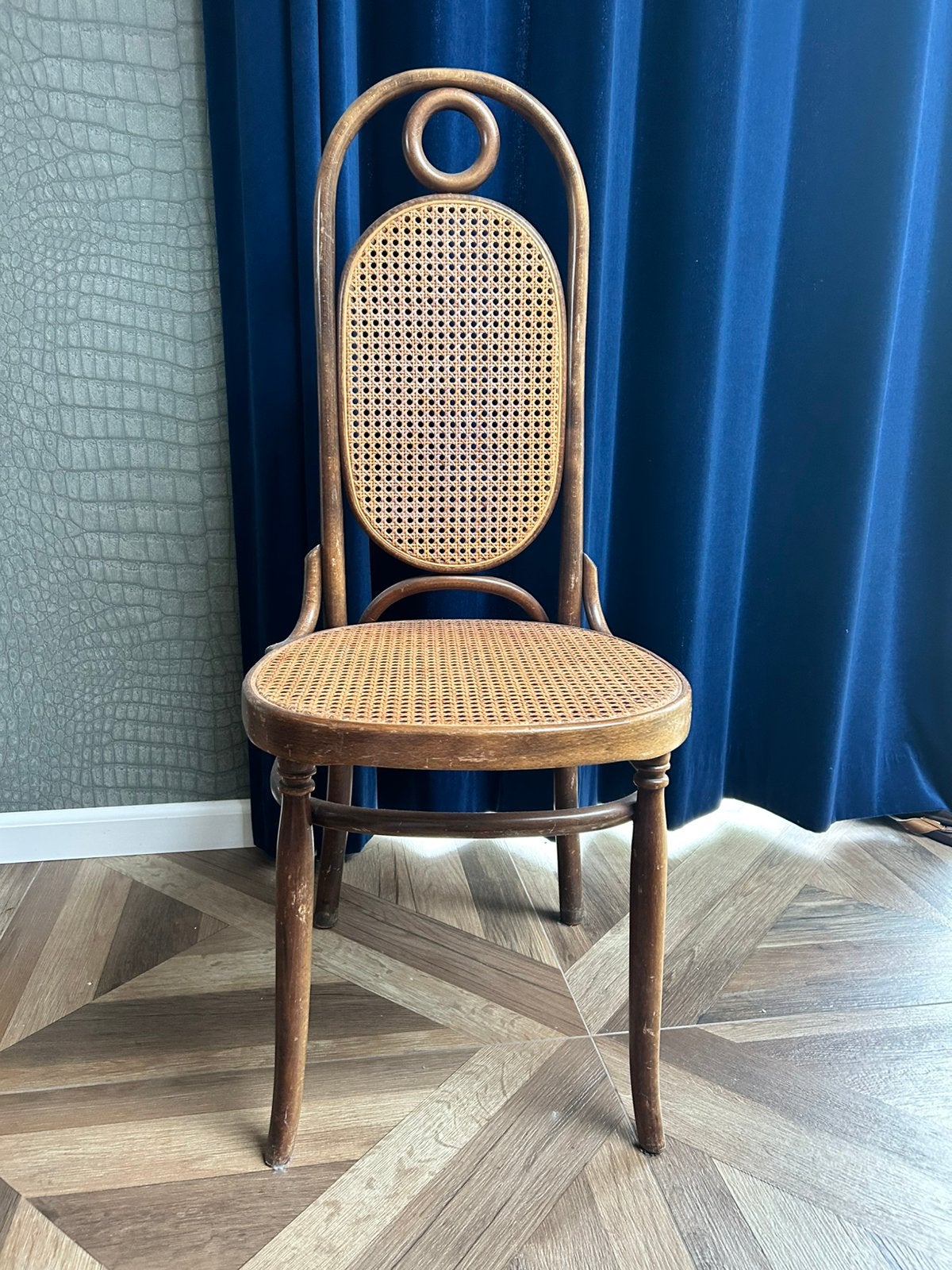 Vintage Thonet stoel, Ophalen