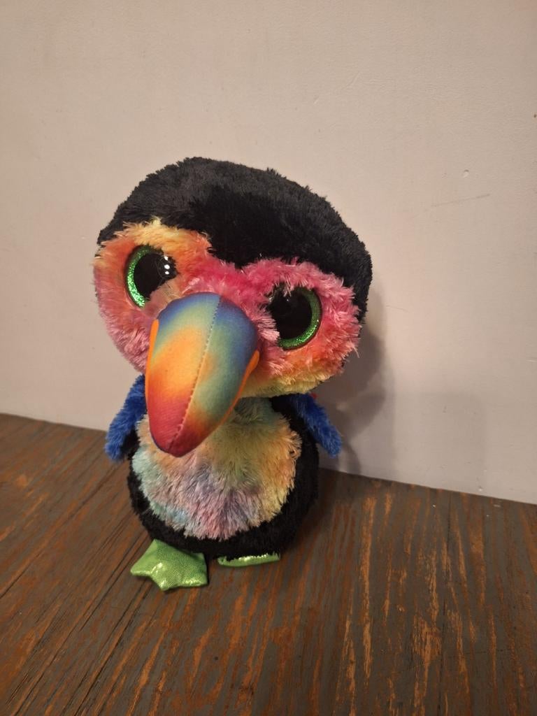 TY knuffel Beaks 22 cm, Overige typen, Ophalen of Verzenden, Zo goed als nieuw, Wasbaar