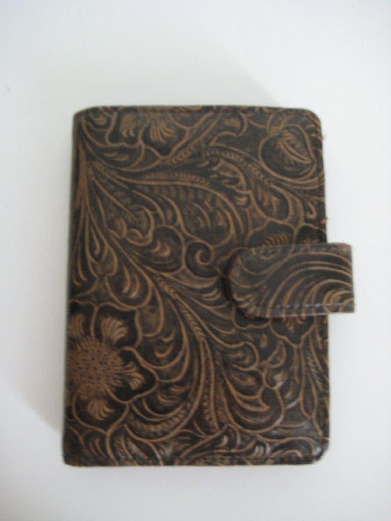 Modena navulbare agenda van bruin leer 9x12 cm ZGAN, Ophalen of Verzenden, Zo goed als nieuw