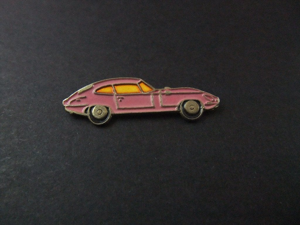 Jaguar E-Type Fixed Head Coupé, Britse sportwagen, pin, Ophalen of Verzenden, Gebruikt, Overige onderwerpen