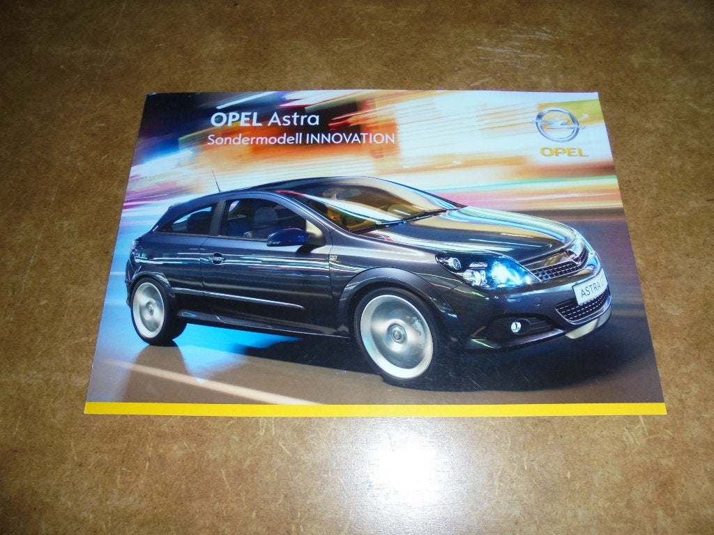 brochure Opel Astra Innovation  2008, Ophalen of Verzenden, Nieuw, Opel