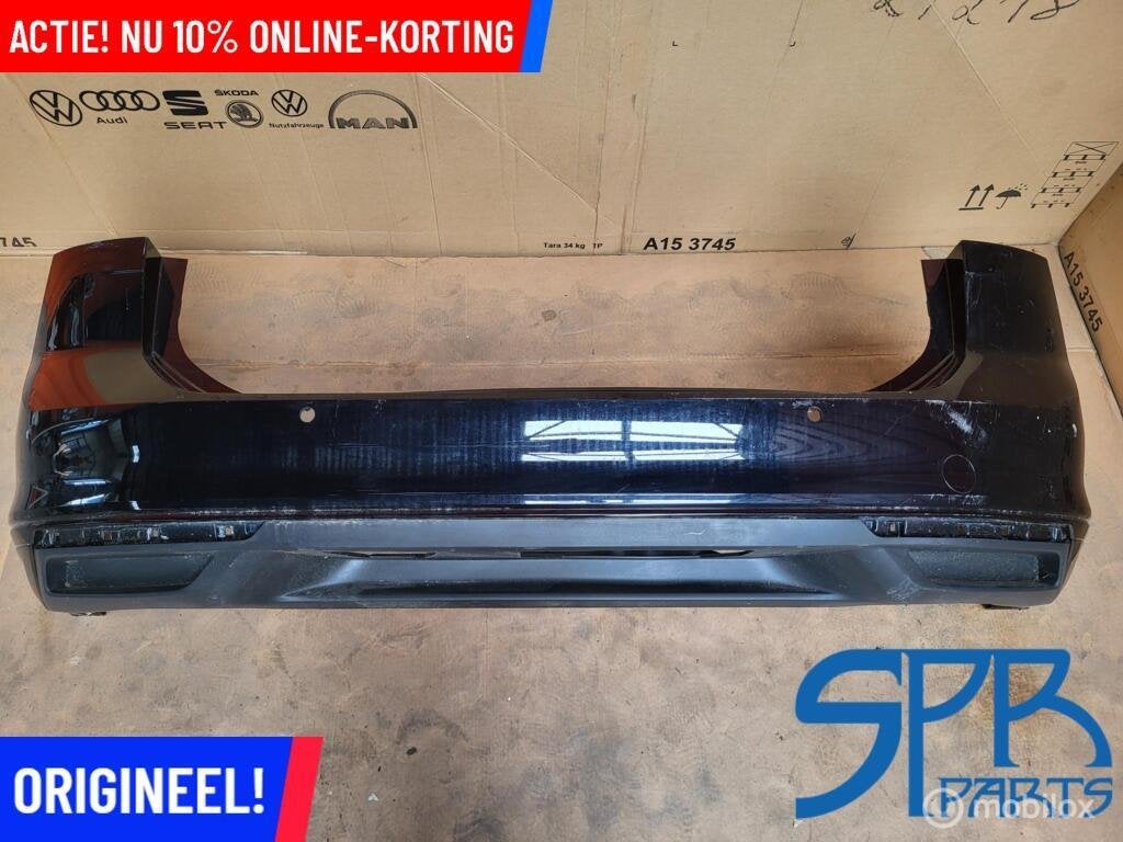 ACHTERBUMPER VW PASSAT B8 VARIANT FACELIFT LC9X 6xPDC BUMPER