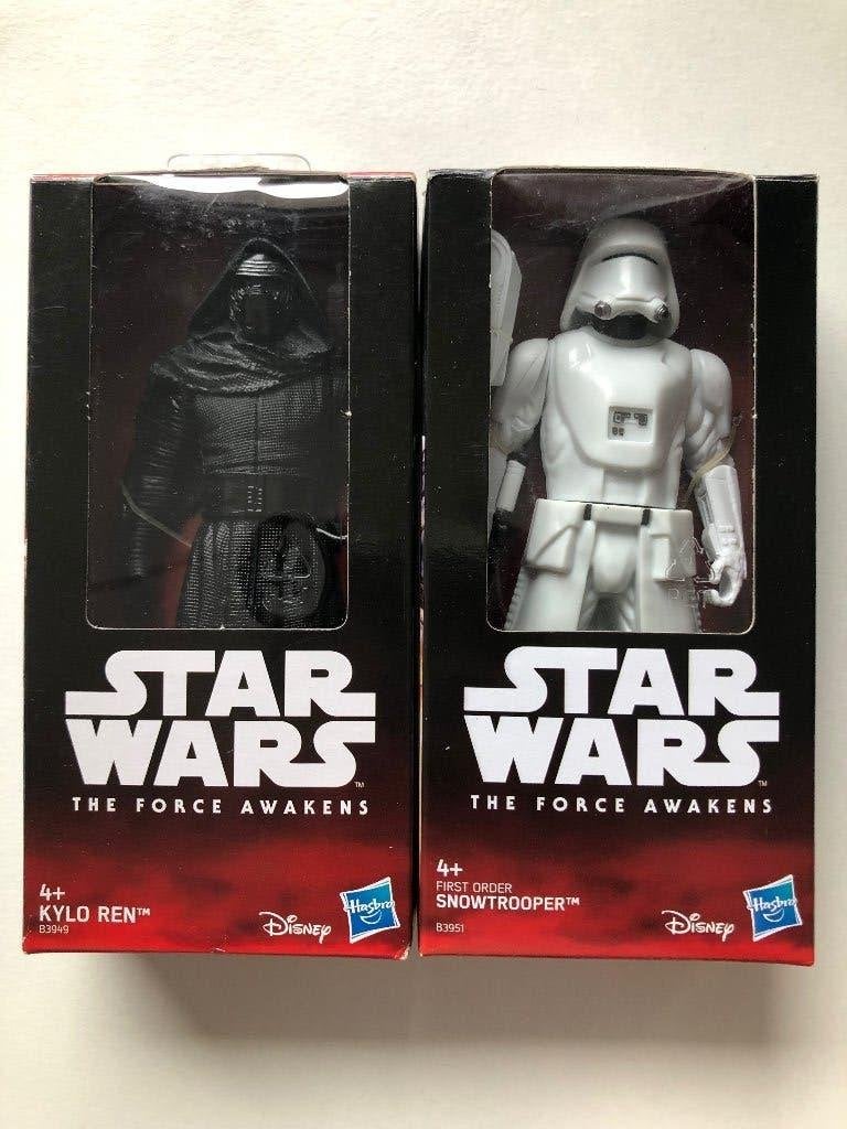 Star Wars set van 2 Kyli Ren + Snowtrooper, Verzenden, Nieuw, Actiefiguurtje