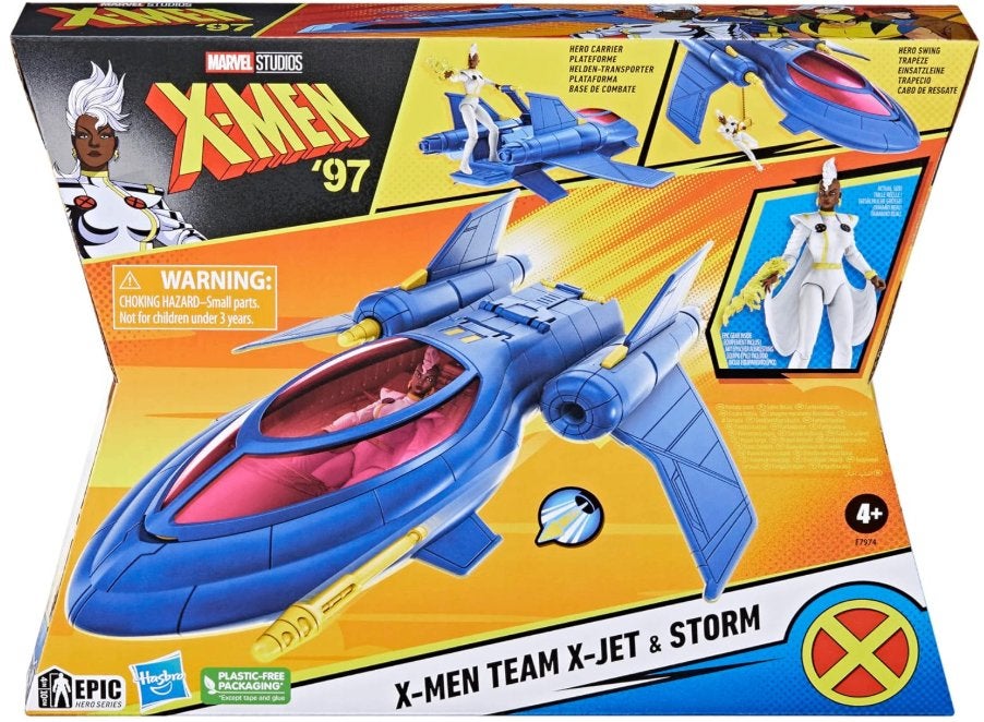 X-Men '97 Team X-Jet en Storm zo goed als nieuw, Ophalen of Verzenden, Zo goed als nieuw